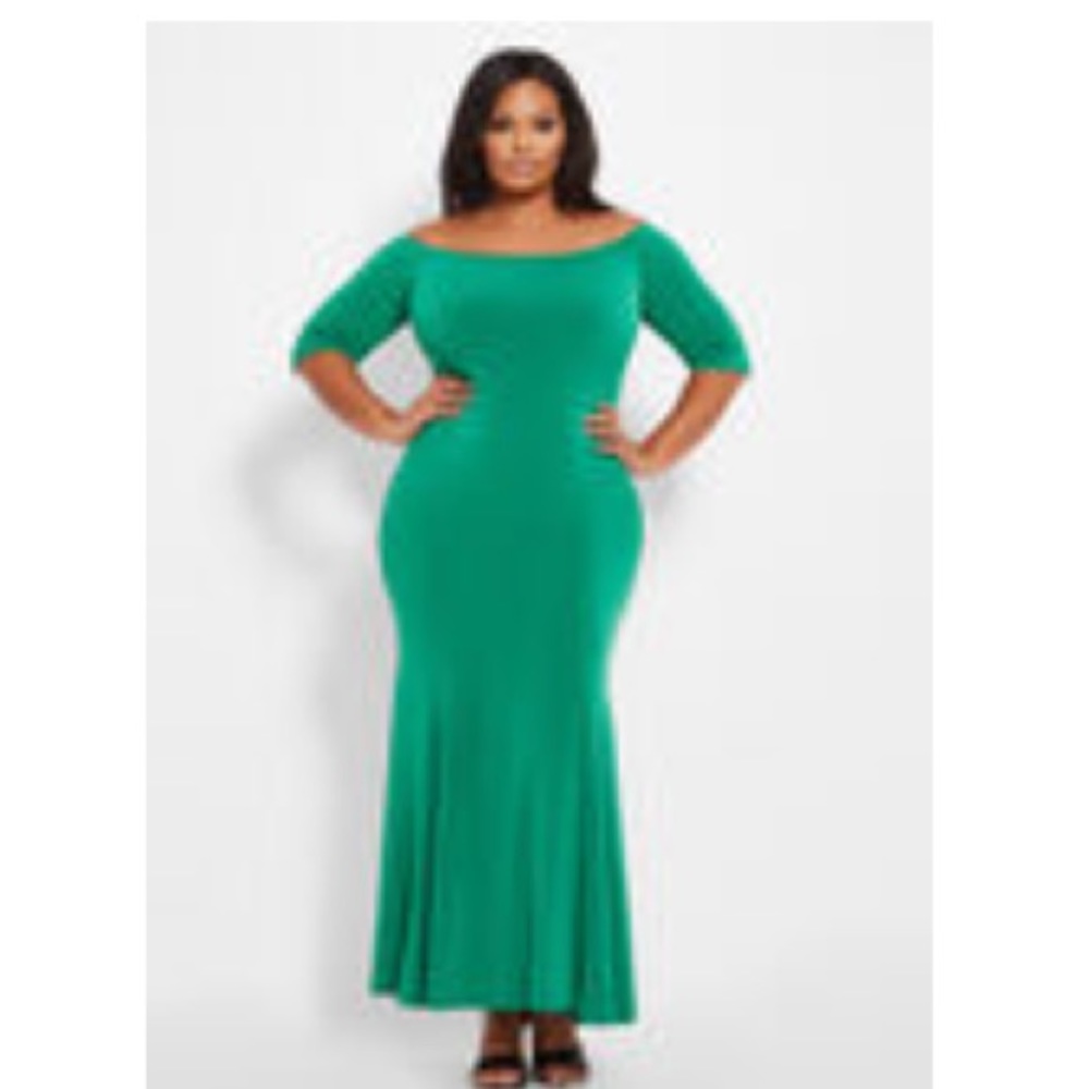 Off shoulder Mermaid Maxi